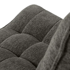 Fauteuil Pivotant Yvone gris foncé
