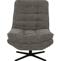 Fauteuil Pivotant Yvone gris foncé