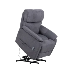 Fauteuil relax avec releveur Canyon gris anthracite