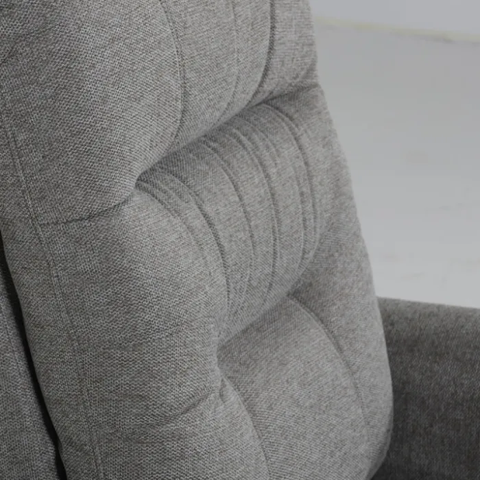 Fauteuil relax Gaston gris clair