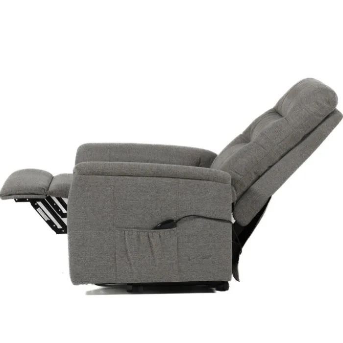 Fauteuil relax Gaston gris clair