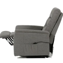 Fauteuil relax Gaston gris clair