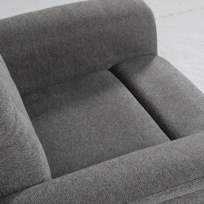 Fauteuil relax Gaston gris clair