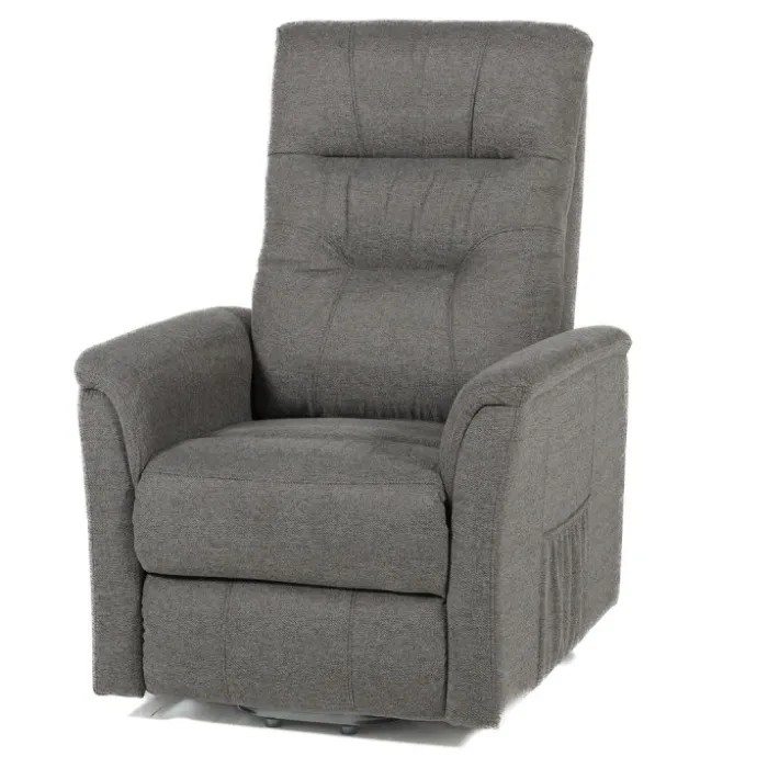 Fauteuil relax Gaston gris clair