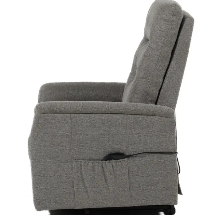 Fauteuil relax Gaston gris clair