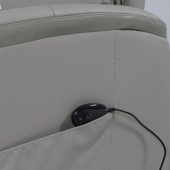 Fauteuil relax Gilbert gris