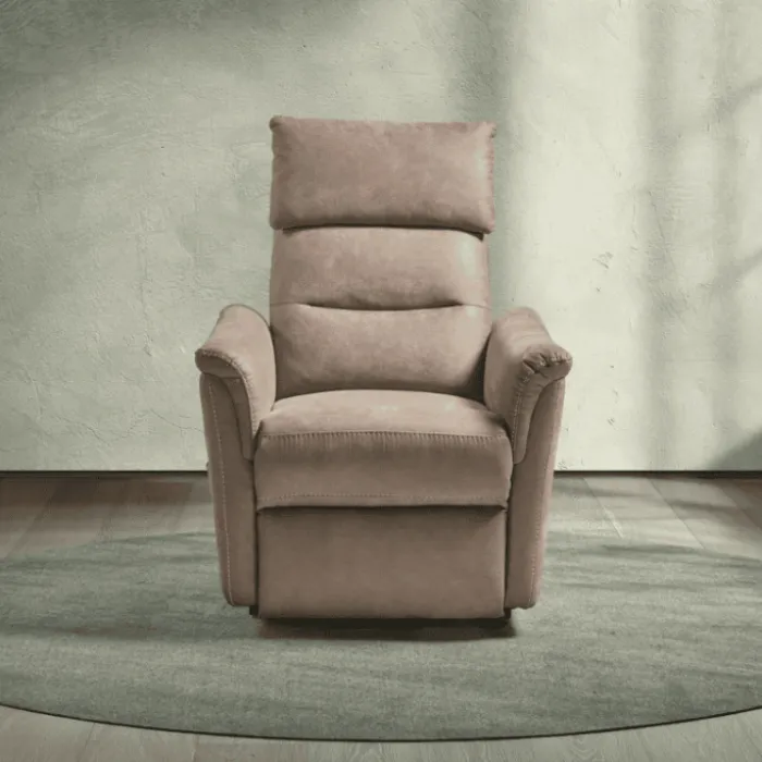 Fauteuil relax Mayenne Taupe