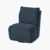 Fauteuil tourant VIS en tissu
