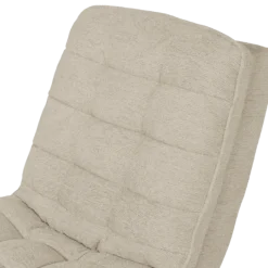Fauteuil Yvone tissu beige