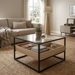 FINN - Table basse avec rangement