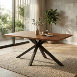 HYMAN 160 - Table rectangulaire 160 cm