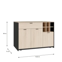 Ilot central de cuisine Mantek