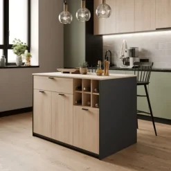 Ilot central de cuisine Mantek