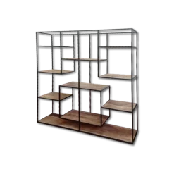 Iron Wooden Rack - for