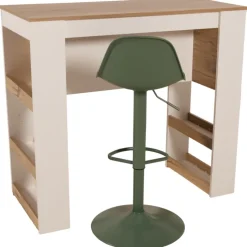 Juna - Table bar avec rangements