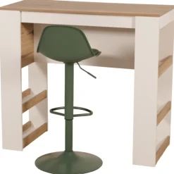 Juna - Table bar avec rangements