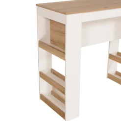 Juna - Table bar avec rangements
