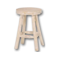 KANSAS WHITE WASH - Tabouret 134780