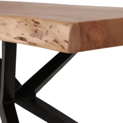 Kbar- 004 Banc 220 cm acacia Live Edge