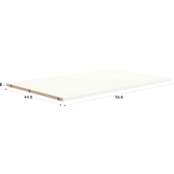 Kit Casa 1 étagère L 60 cm Blanc