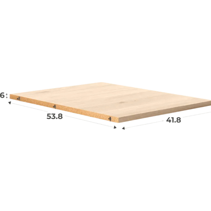 Kit étagère Casa chêne hikory L 45 cm