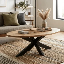 LEYA - Table basse OVALE 130 cm