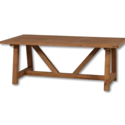 LINCOLN 200 CM TABLE BOIS TEAK NATUREL