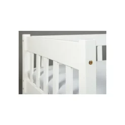 Lit avec sommier 90x200 cm Sintro blanc