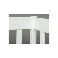 Lit avec sommier 90x200 cm Sintro blanc