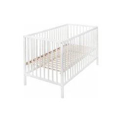 Lit bébé Hetre Proste blanc