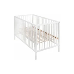 Lit bébé Hetre Proste blanc