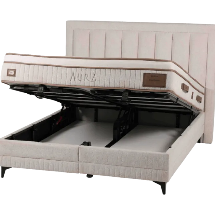 Lit box complet 160 x 200 cm Aura