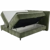 Lit box Molly 180 cm - chenille vert