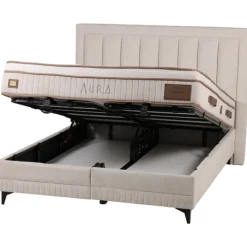 Lit boxspring 180 cm Aura avec coffre