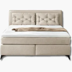 Lit boxspring complet Chalet beige