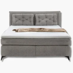 Lit boxspring complet Chalet beige