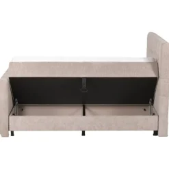 Lit Boxspring - 180 x 200 cm - Boston avec coffre