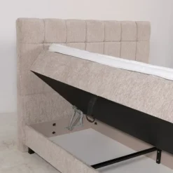Lit Boxspring - 180 x 200 cm - Boston avec coffre