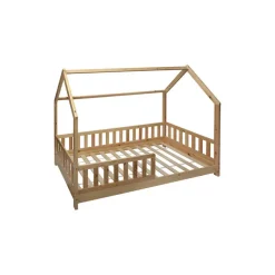 Lit cabane 90x190 Bosco bois pin