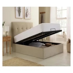 Lit coffre 90x200 Cairo beige