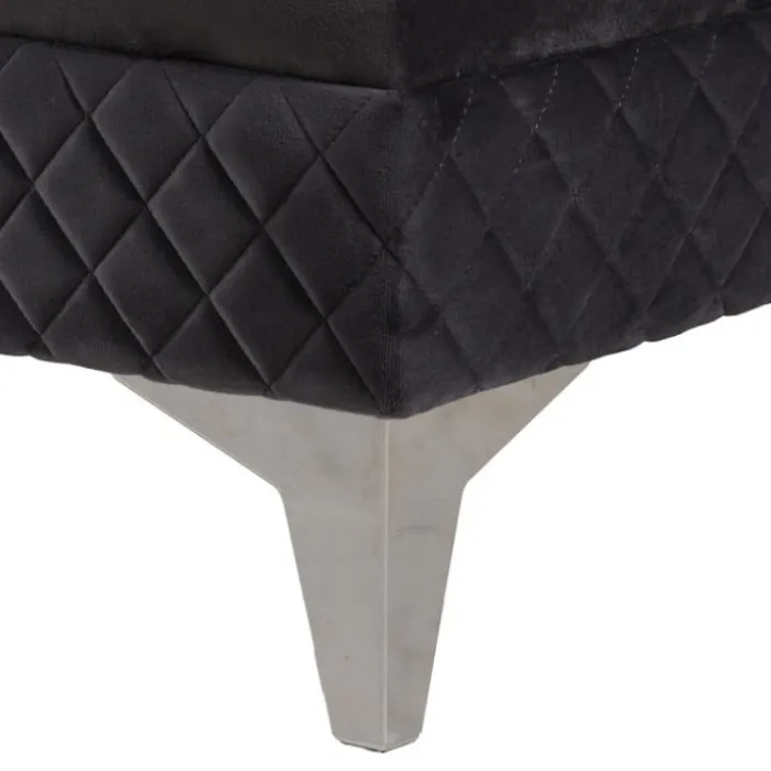 Lit coffre 160x200 Chakra gris