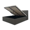 Lit coffre 140x200 Chester/Oxford gris