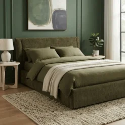 Lit coffre 160 x 200 cm ( Vert ) HUGO