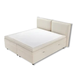 Lit coffre 160x200 Oliver blanc
