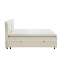 Lit coffre 160x200 Oliver blanc