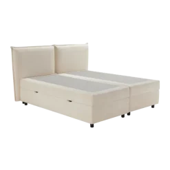 Lit coffre 160x200 Oliver blanc
