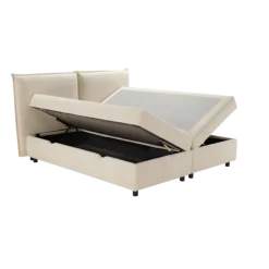Lit coffre 160x200 Oliver blanc