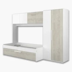 Lit combiné avec pont Artik n 6006