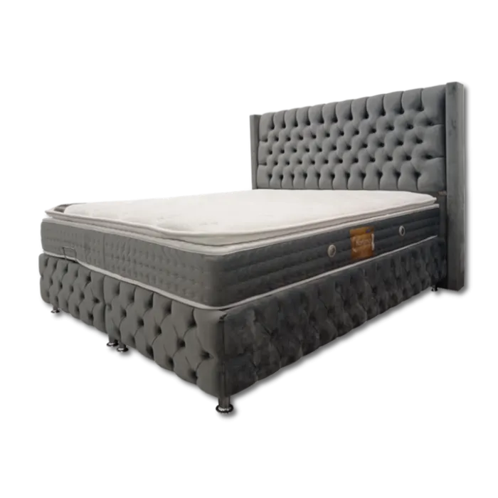 Lit complet Antalya 180 x 200 cm avec matelas