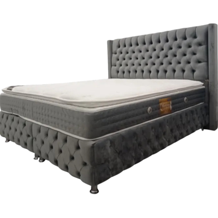 Lit complet Antalya 180 x 200 cm avec matelas